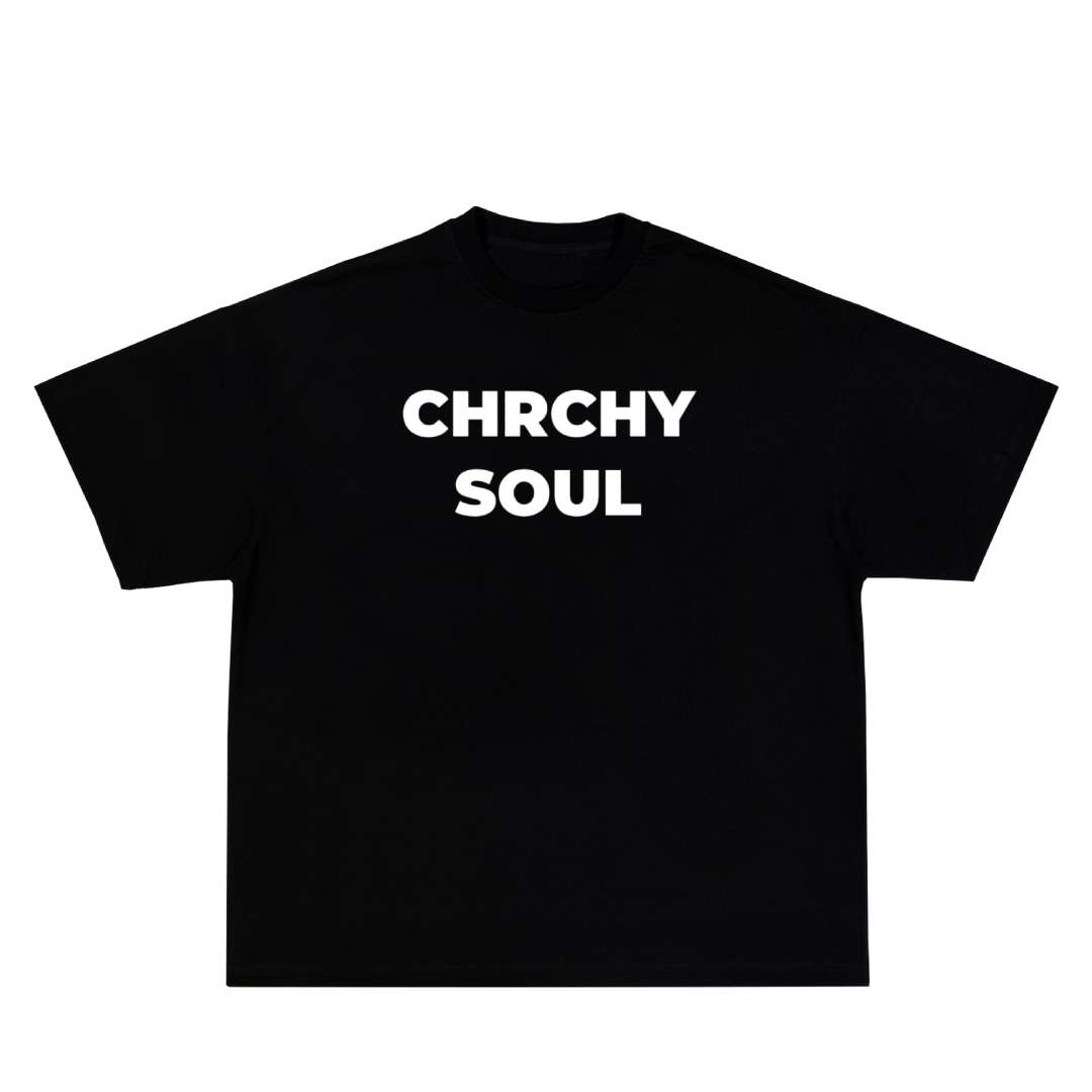 BLACK CLASSIC CHRCHYSOUL TEE
